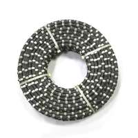 10.5mm 11mm marble and granite quarry diamond wire saw for steel