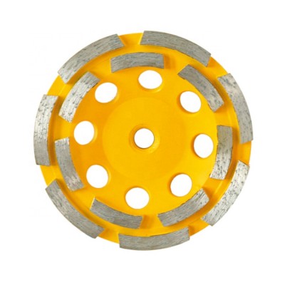 Durable Efficient Sintered diamond double row grinding cup wheel