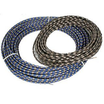 D11.5mm Diamond Wire Saw for Concrete Cutting electroplated sintered beads for Marble Granite Quarry in Good Price