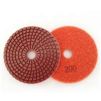 wet Abrasive diamond granite polishing pads