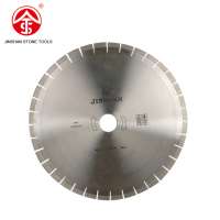 Stone cutting wet saw blade for granite brick