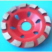 110mm cup shaped turbo diamond grinding wheel for stone