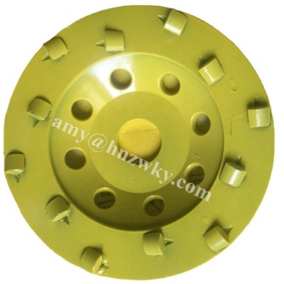 5'' /125mm PCD Diamond Cup Wheel for Concrete Grinding