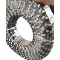 Multi Granite quarry Diamond Wire Saw Stone Cutting Wire Saw For Soft Marble Limestone Cutting