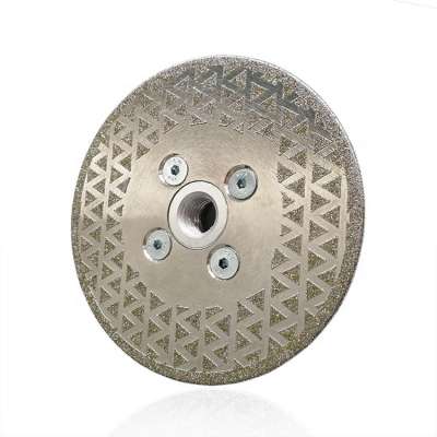 105mm-250mm Single Side Coated Cutting Wheel Diamond Grinding Disc for Granite Marble