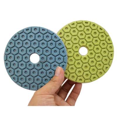 Flexible Wet Dry Use Granite and Marble Diamond Polishing Pad