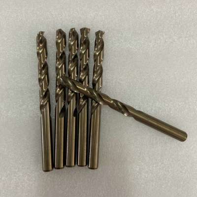 High quality Din 338 German HSS M35 Cobalt 5% Parallel Shank Twist Drill Bits