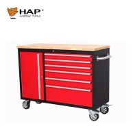 6 drawer with side cabinet tool trolley/tool cabinet OEM/ODM manufacturers in China support customized and wholesale